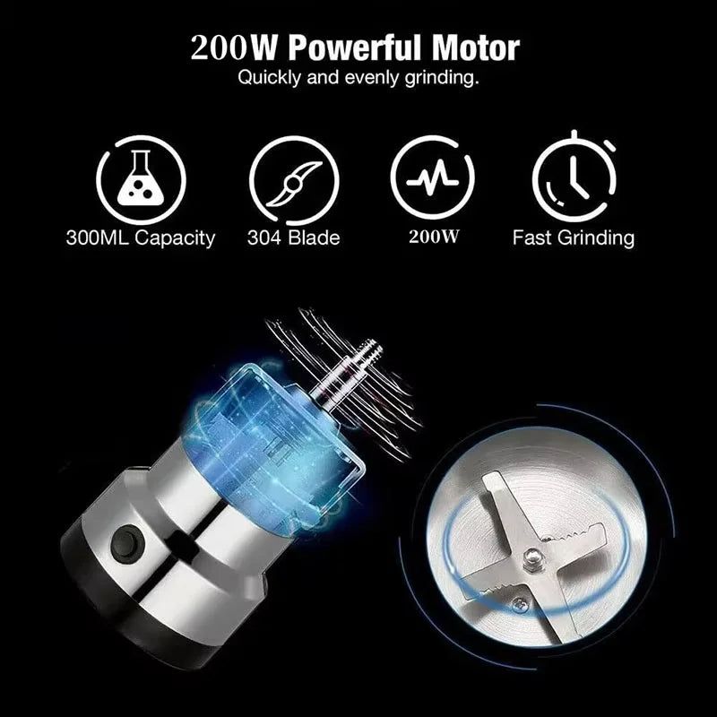 Spices Blender Grains Grinder Machine Kitchen Multifunctional Coffe Chopper
